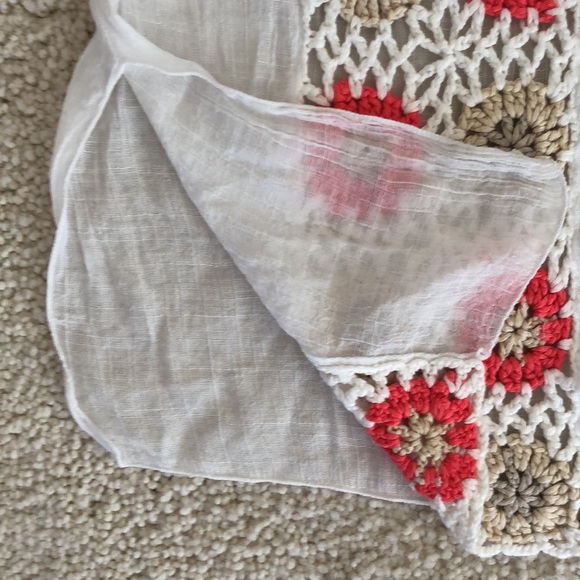 Child’s Boho swim suit tunic crochet cover-up - Picture 6 of 8